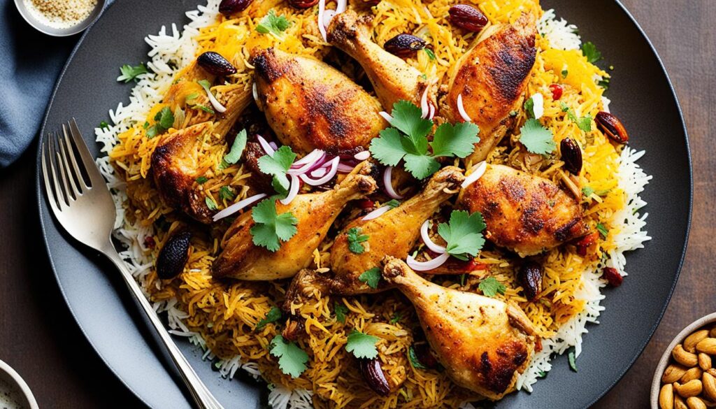 Arabic Style Chicken Biryani