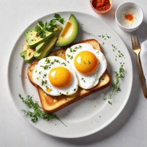 Butter Garlic Eggs