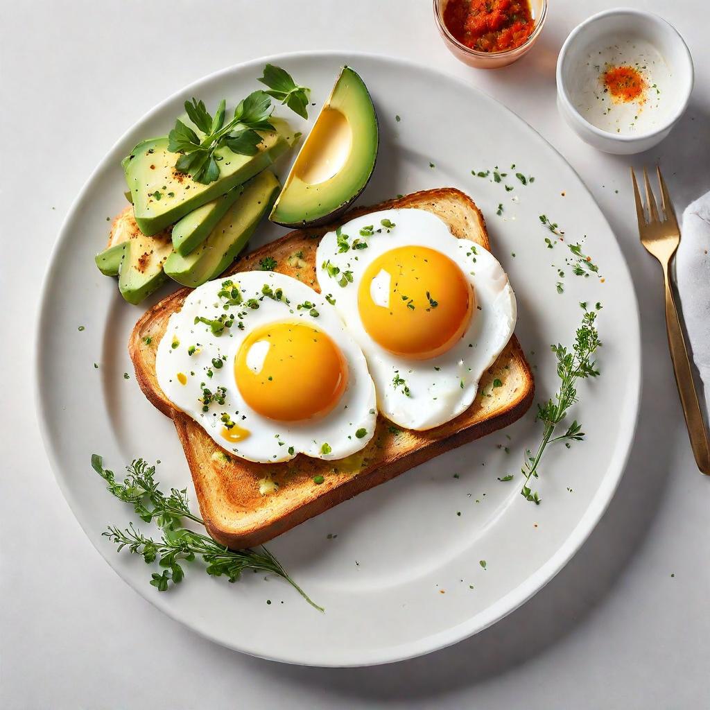 Butter Garlic Eggs 