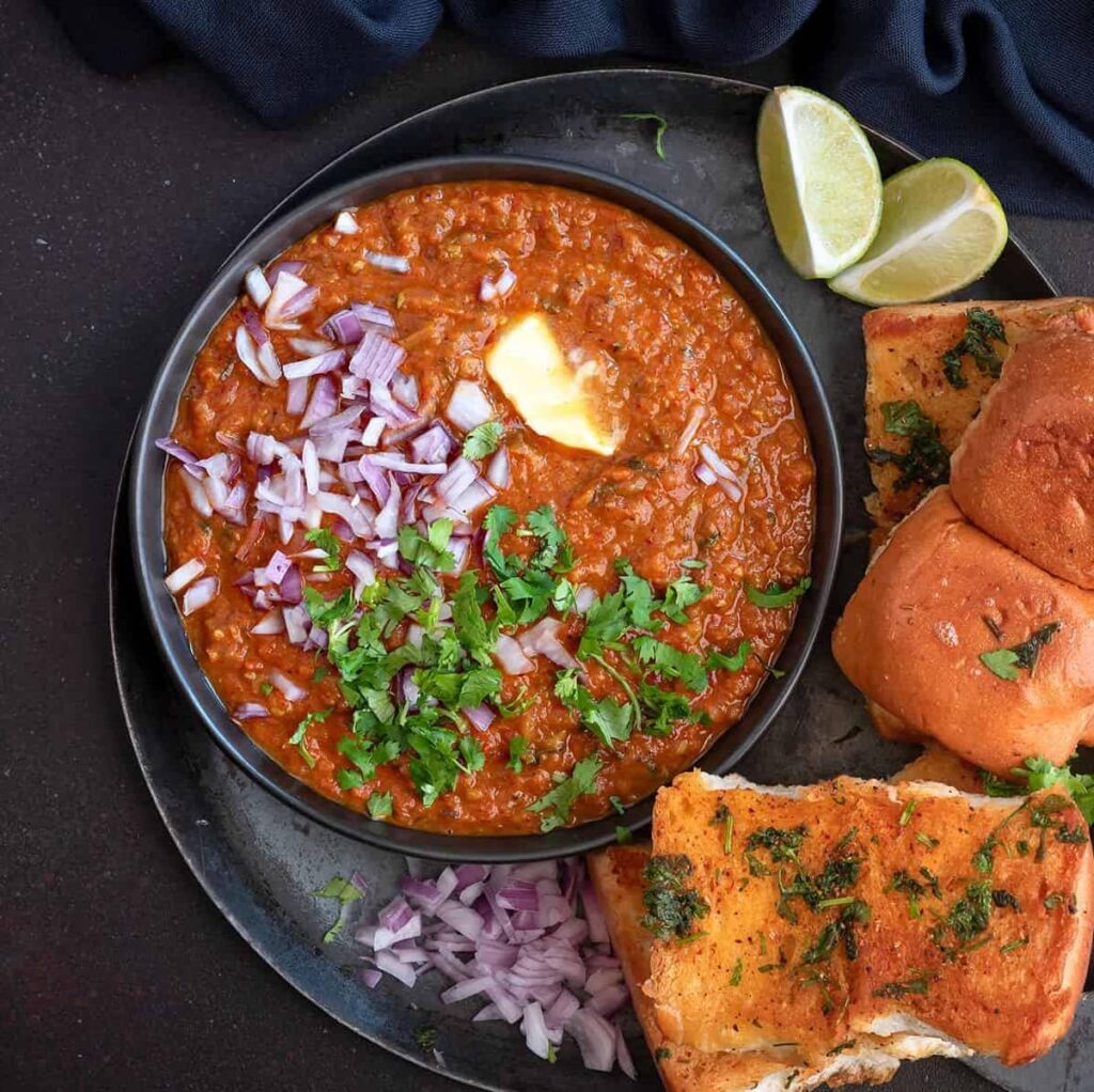 Mumbai Street Style Pav Bhaji Recipe