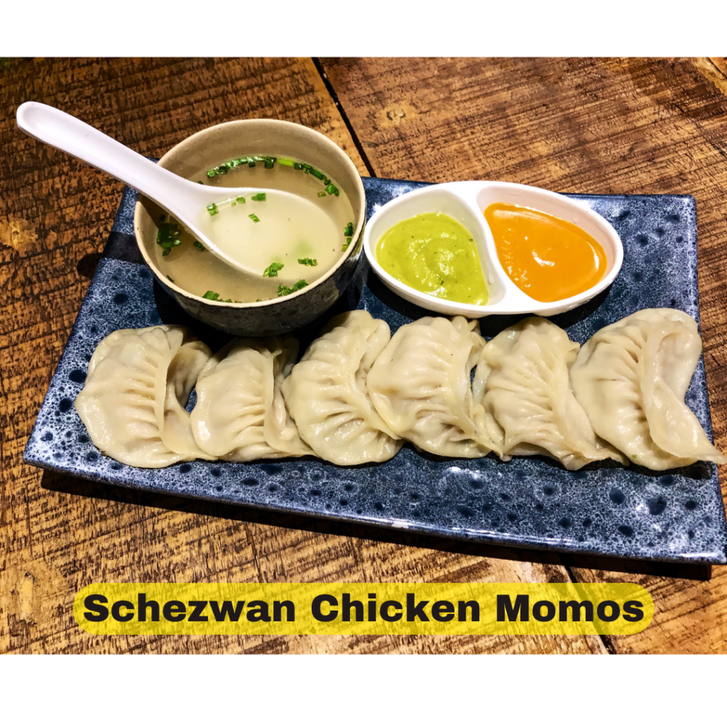 Schezwan Chicken Momos