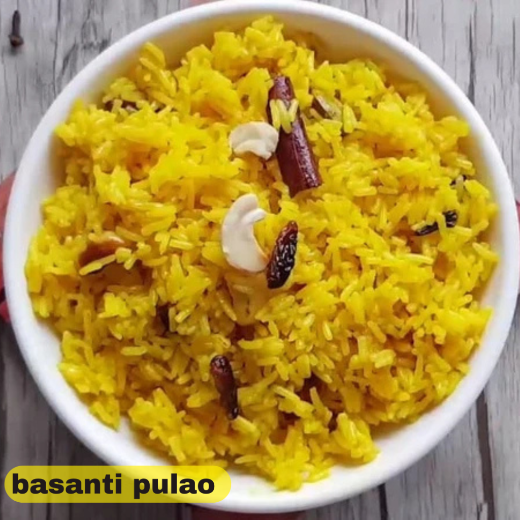 basanti pulao